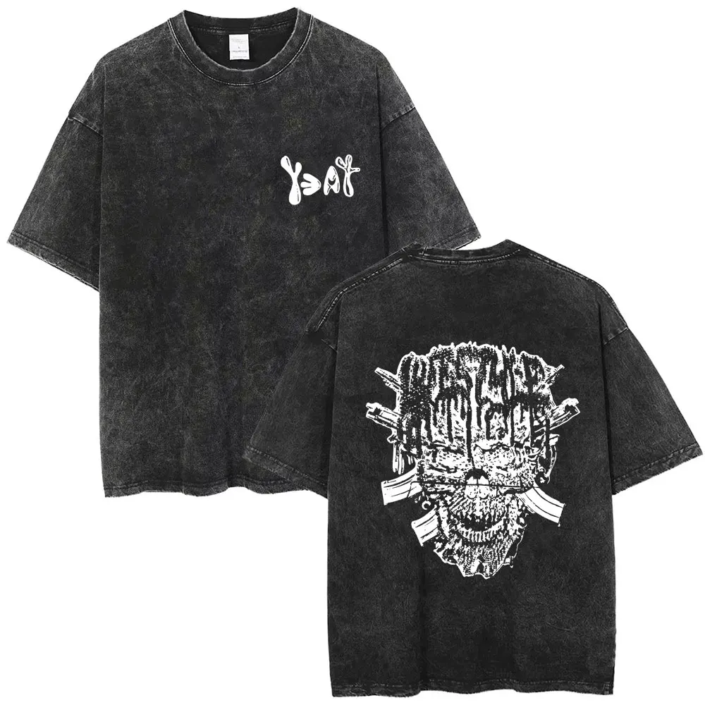 Rapper Yeat Cosmic Graphic Mineral Wash T-Shirt