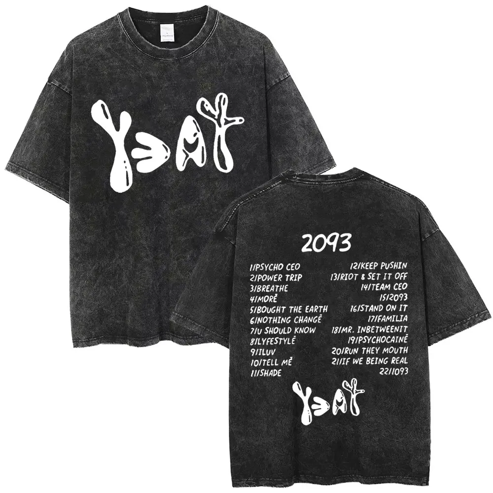 Yeat Dark Aura Mineral Wash T-Shirt