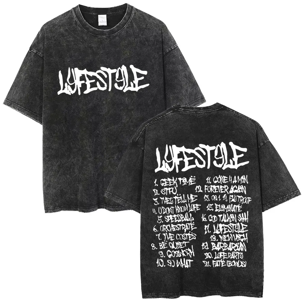 Yeat Twizzy Graphic Mineral Wash T-Shirt