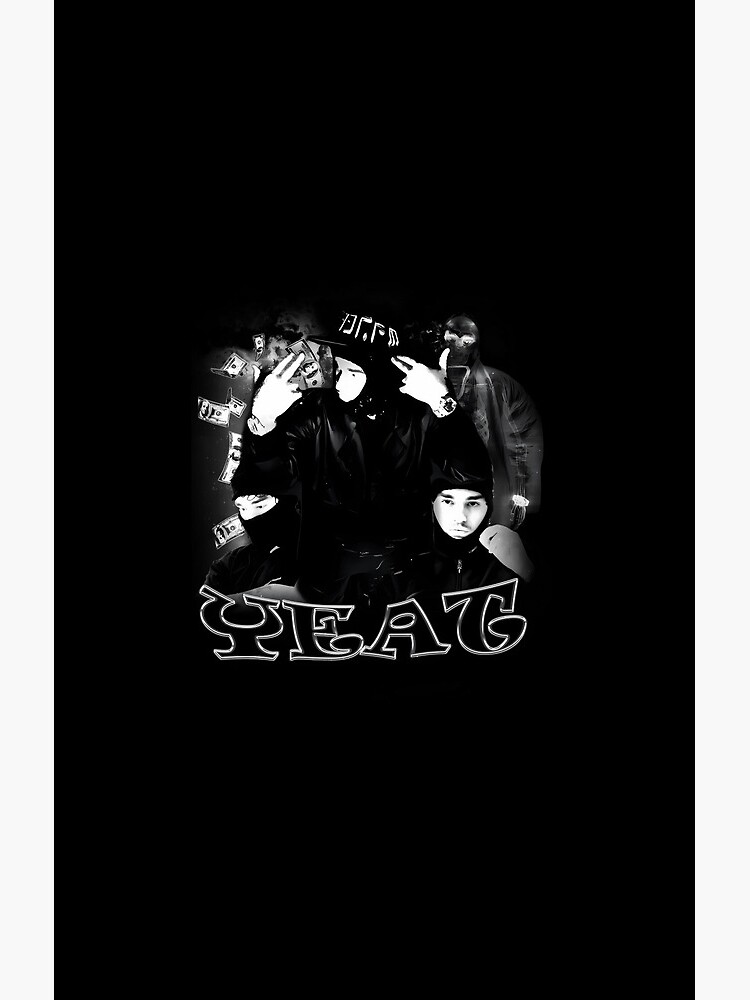 Yeat Rapper Minimalist Shower Curtain - Image 2