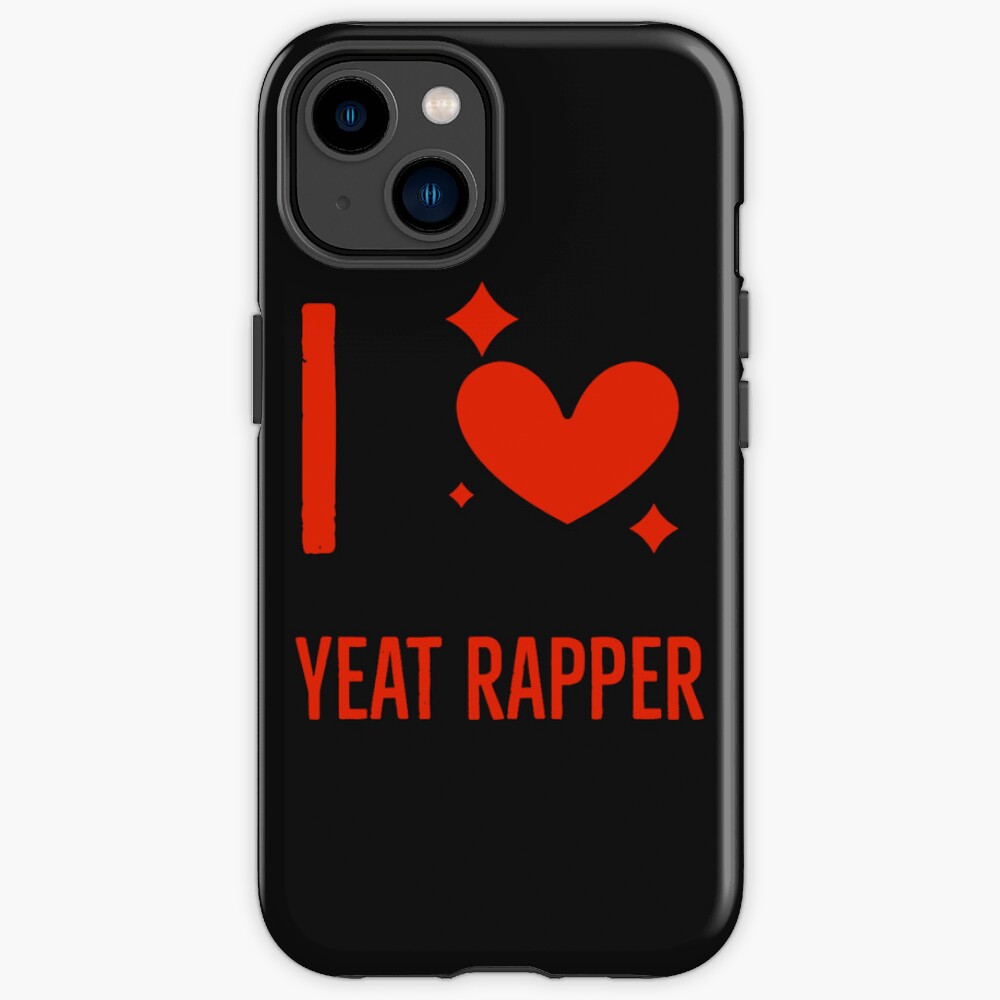 I Love Yeat Rapper S Believe The Hype Iphone Case