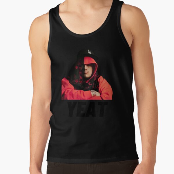 Yeat Rapper Distressed Tank Top - Image 2