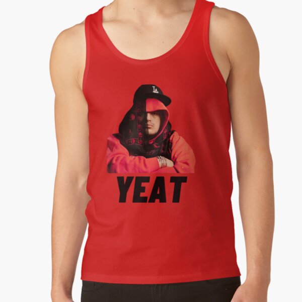 Yeat Rapper Distressed Tank Top - Image 4