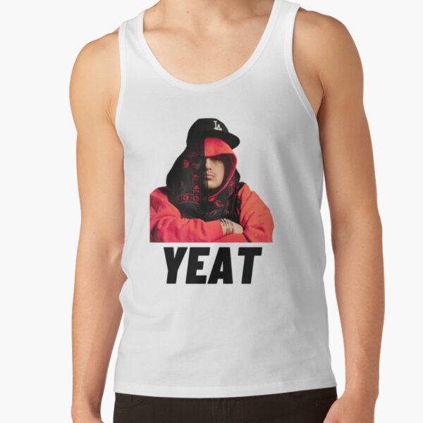 Yeat Rapper Distressed Tank Top