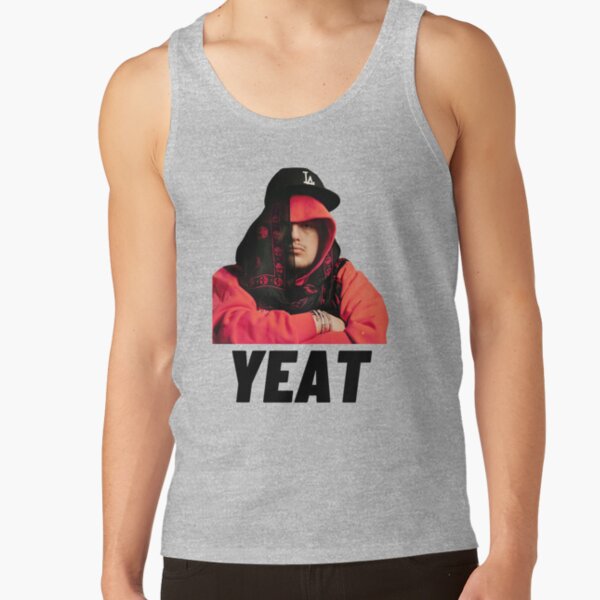 Yeat Rapper Distressed Tank Top - Image 3