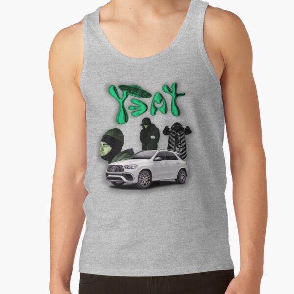 Yeat Rapper Poster Tank Top - Image 3