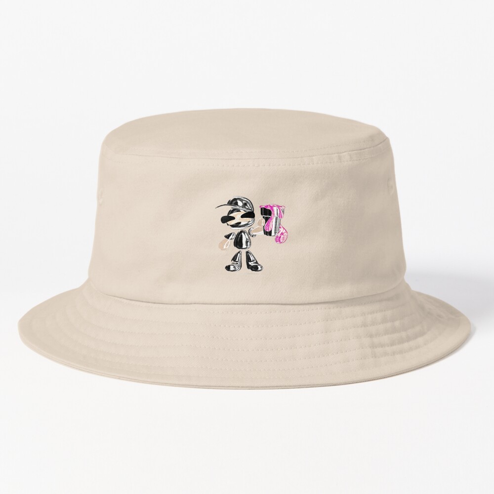 Yeat Luh Crankem Purple Design Sticker Bucket Hat