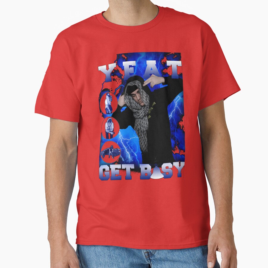 Yeat Rapper Grunge T-shirt - Image 5