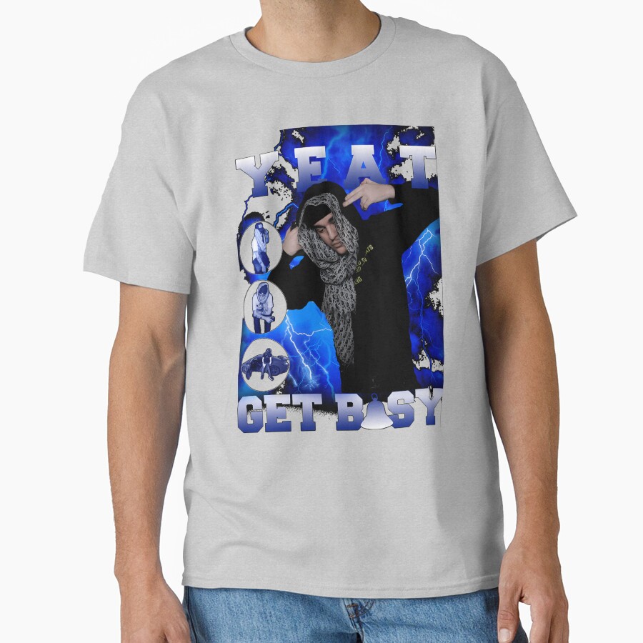 Yeat Rapper Grunge T-shirt - Image 3
