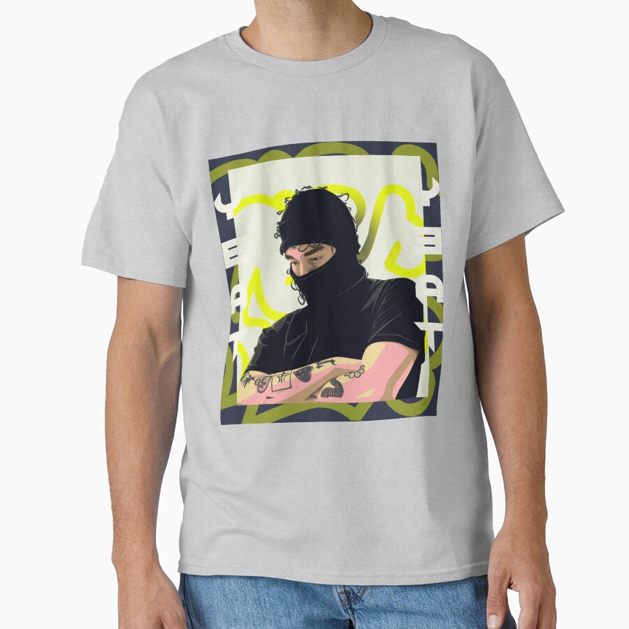 Yeat Rapper Silhouette T-shirt - Image 3