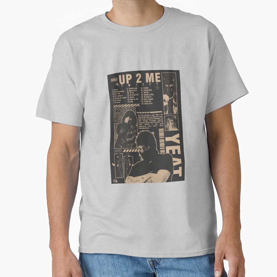 Yeat Album Wallpaper T-shirt - Image 4