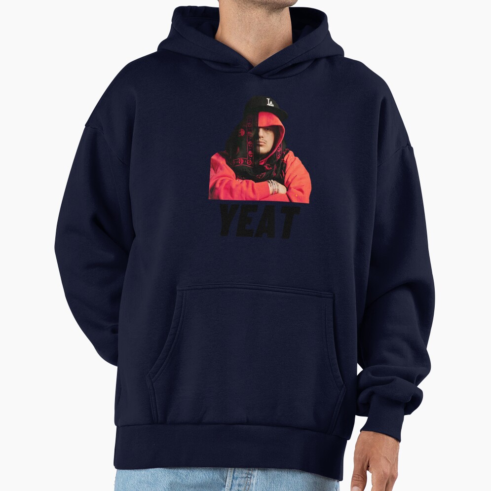Yeat Rapper Distressed Hoodie - Image 5