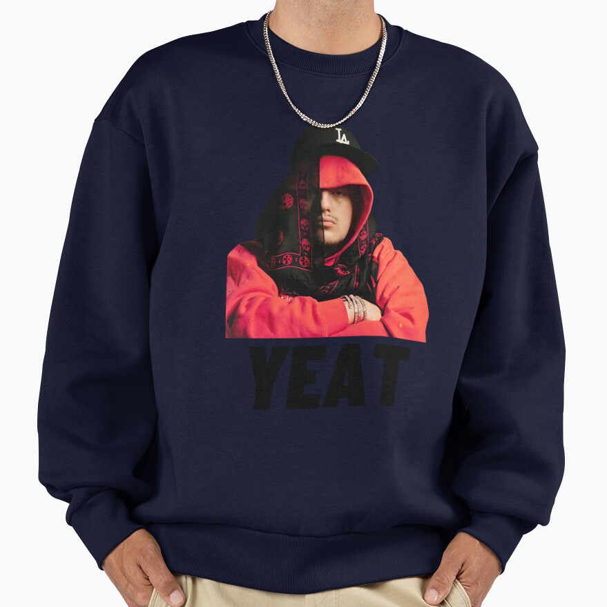 Yeat Rapper Distressed Sweatshirt - Image 5