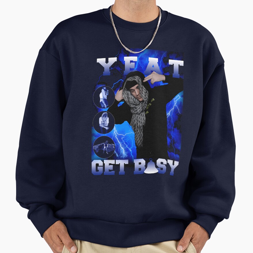 Yeat Rapper Grunge Sweatshirt - Image 5