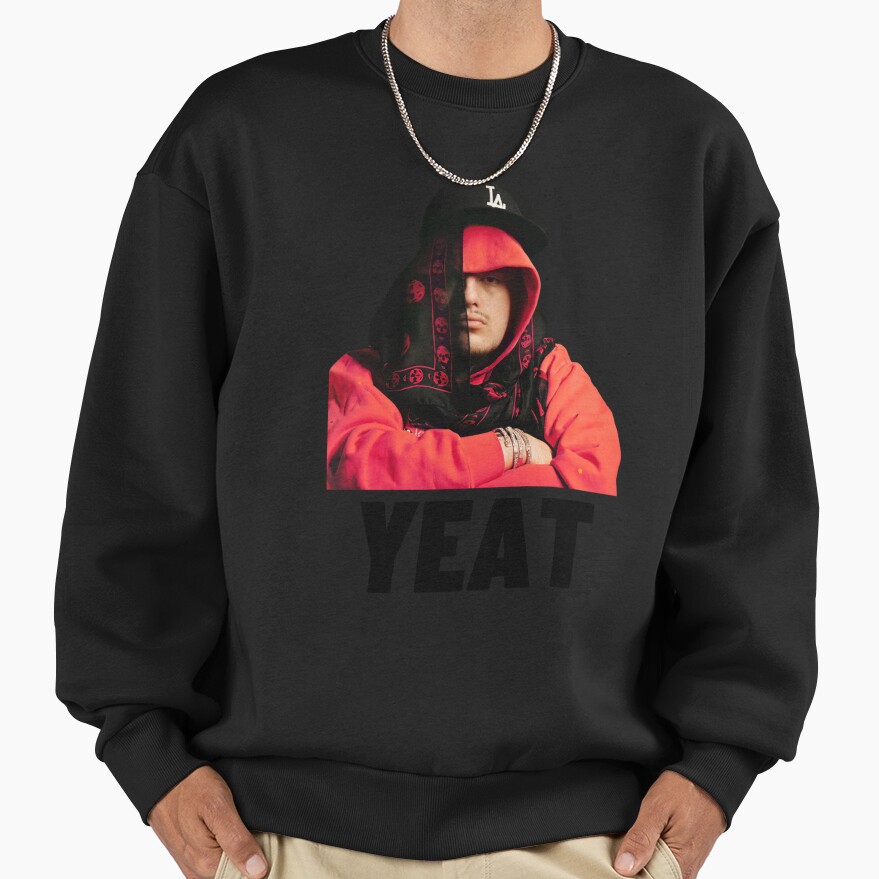 Yeat Rapper Distressed Sweatshirt - Image 2