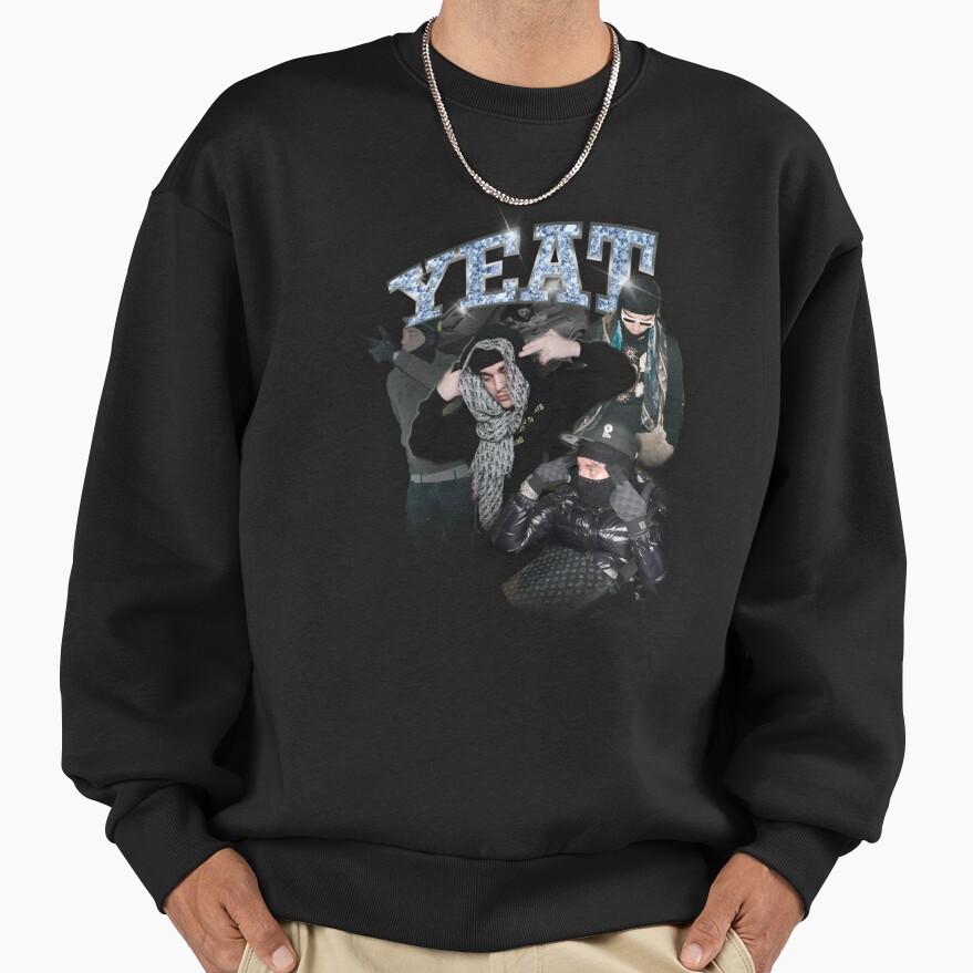 Yeat Rapper Bootleg Sweatshirt - Image 3