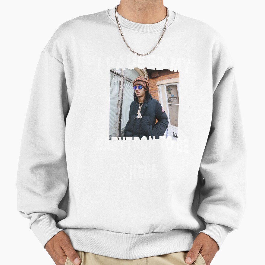 Babytron I Paused My Baby Smoove C Sweatshirt - Image 2