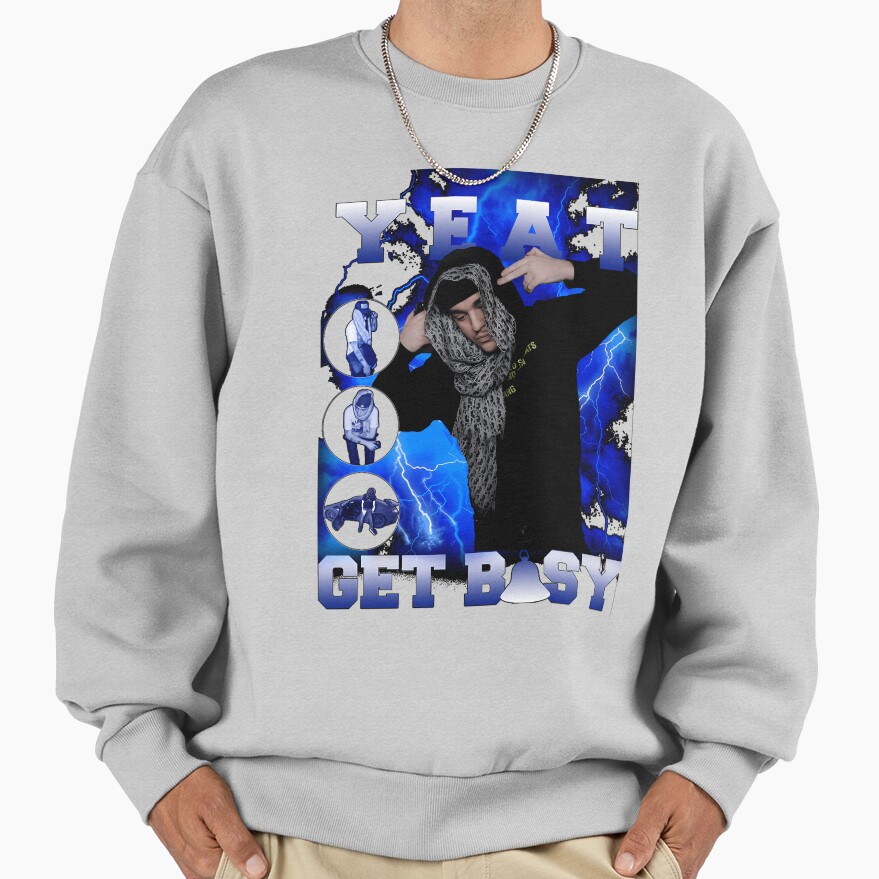 Yeat Rapper Grunge Sweatshirt - Image 4