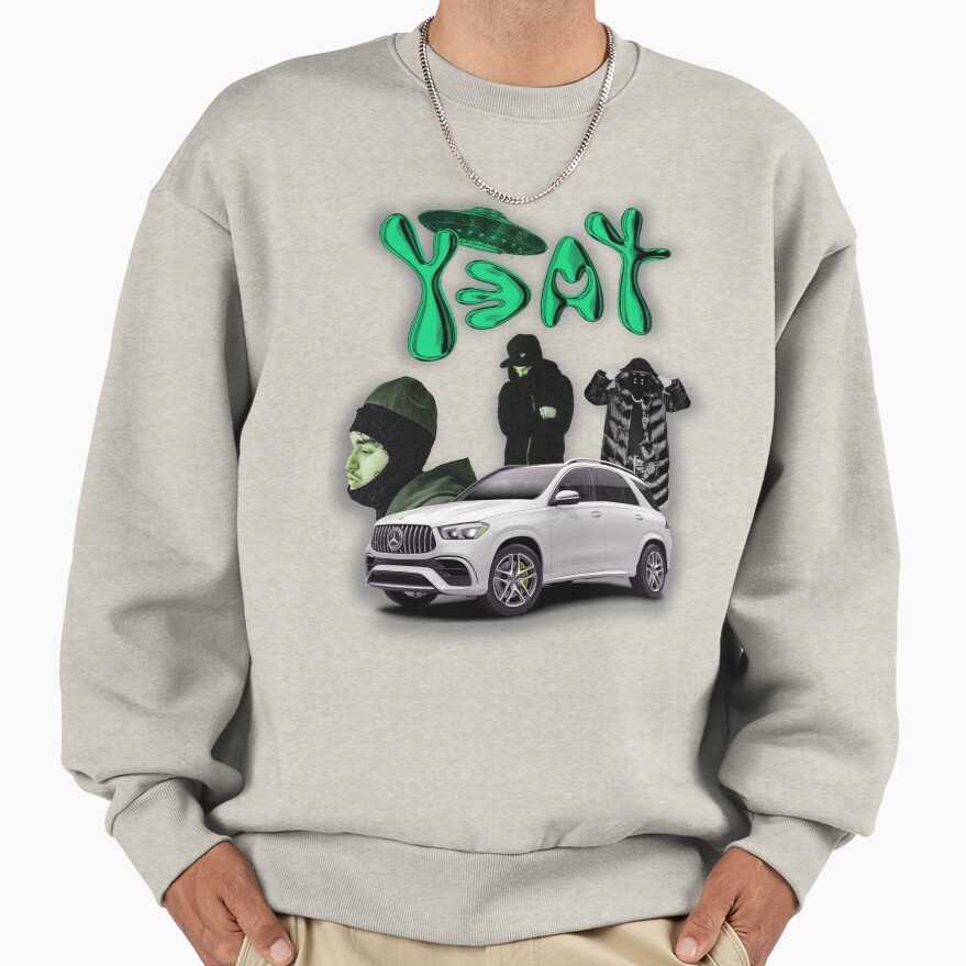 Yeat Rapper Poster Sweatshirt - Image 3