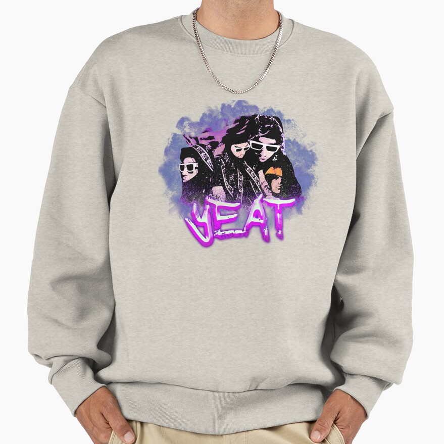 Twizzified Yeat Purple Sweatshirt - Image 3