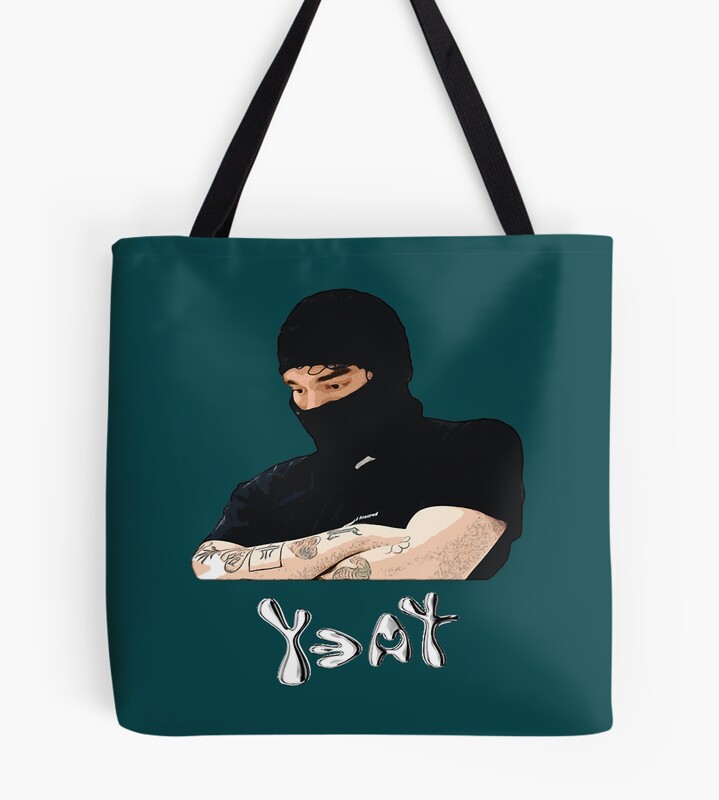 Yeat Illustration With Text Tote Bag