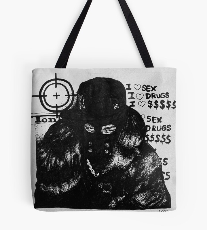 Yeat Portrait Tote Bag