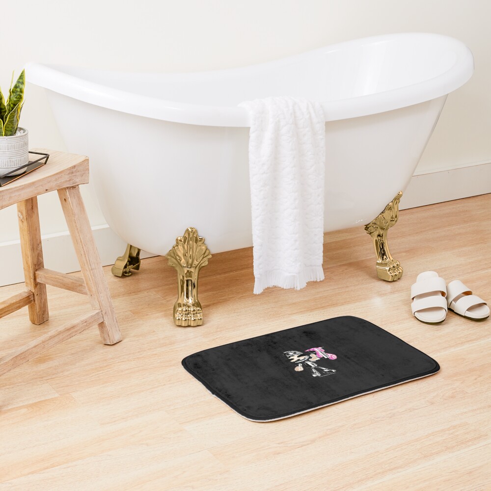 Yeat Luh Crankem Purple Design Sticker Bath Mat - Image 2