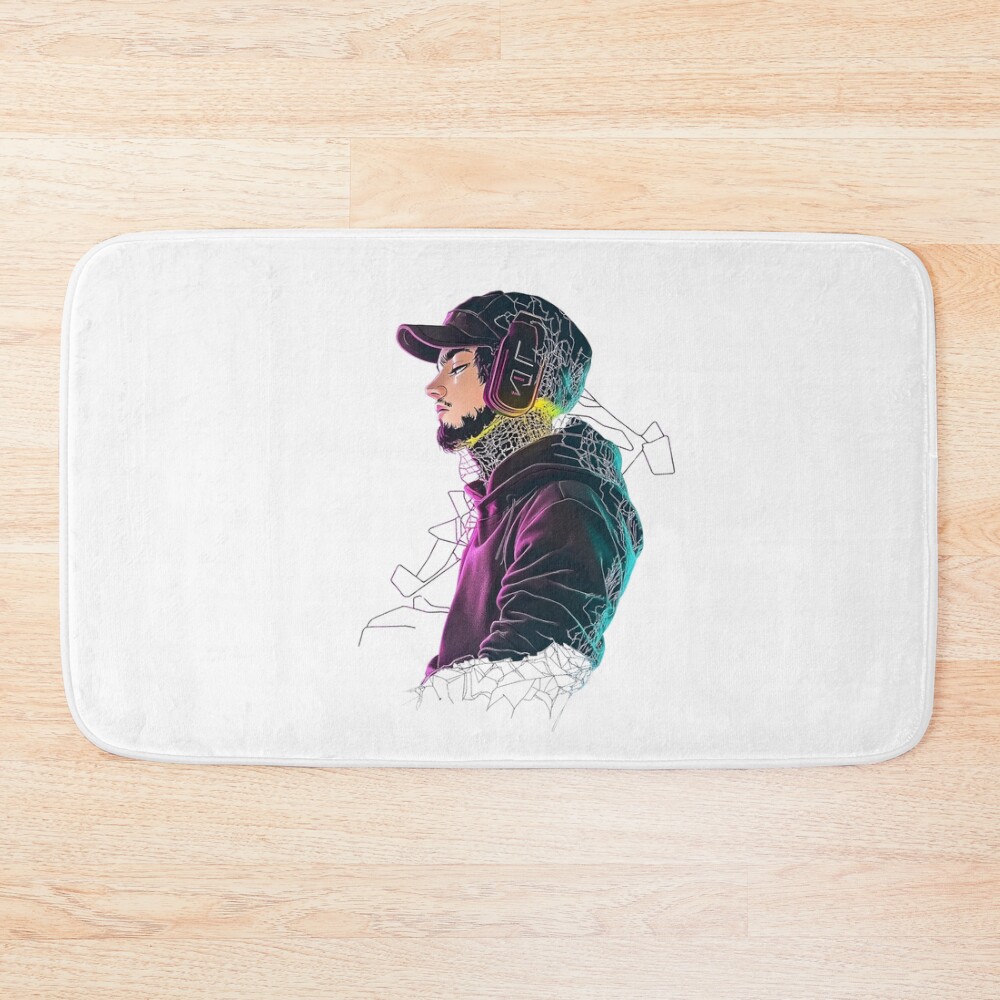 Yeat Artwork Bath Mat