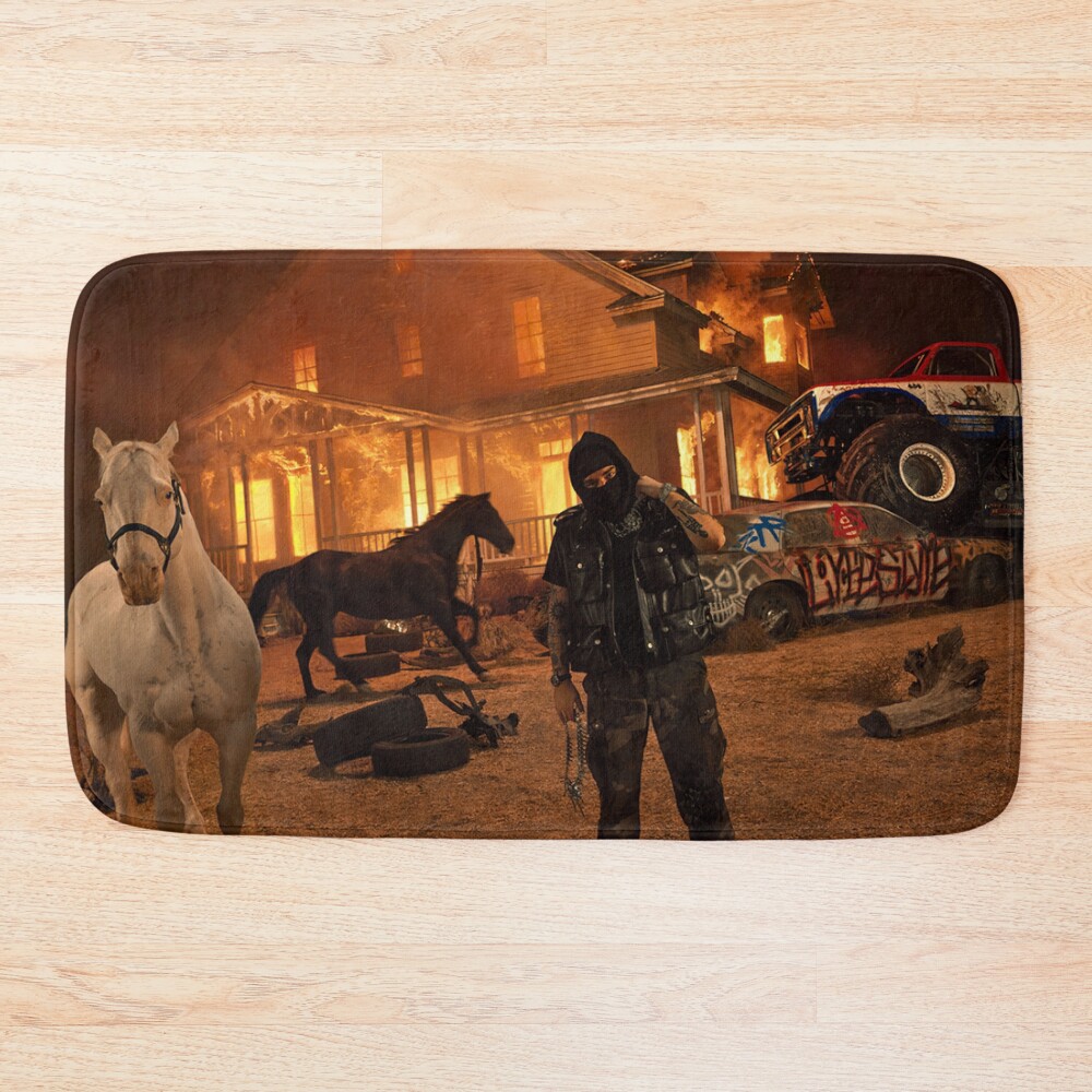 Lyfe Style Album Cover Bath Mat