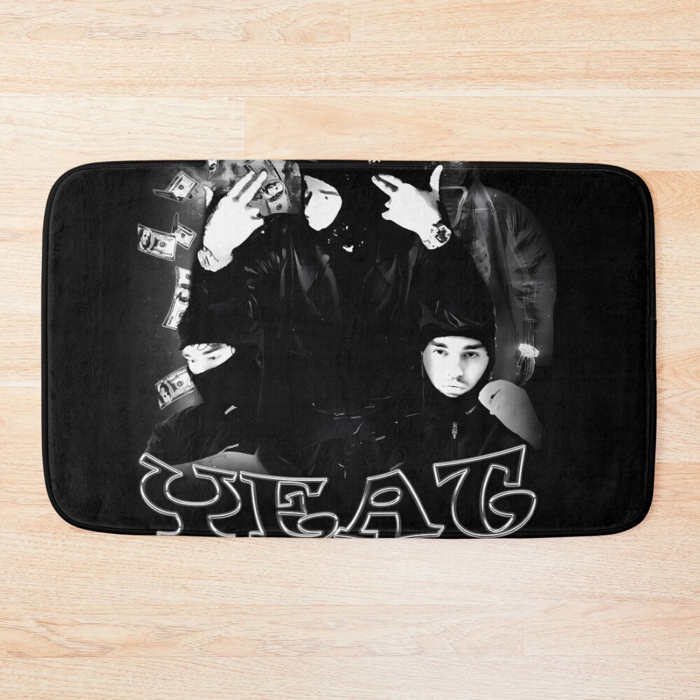 Yeat Rapper Minimalist Bath Mat