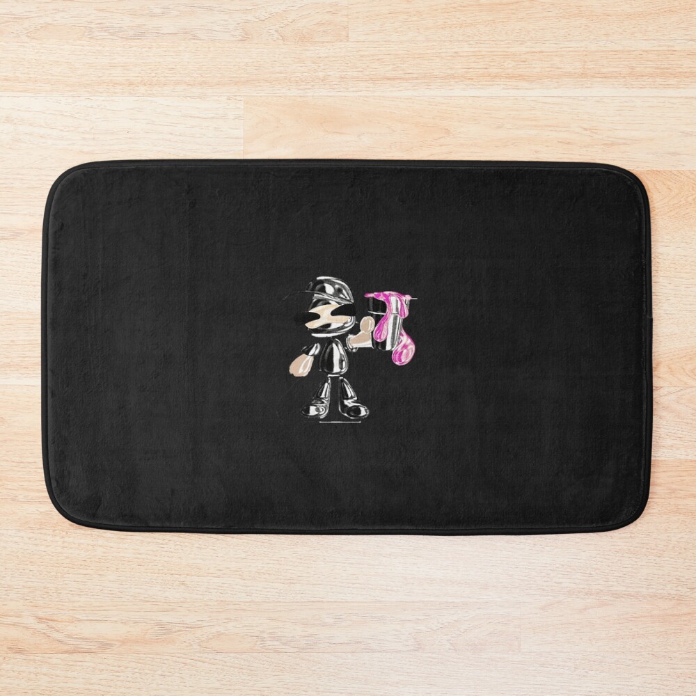 Yeat Luh Crankem Purple Design Sticker Bath Mat