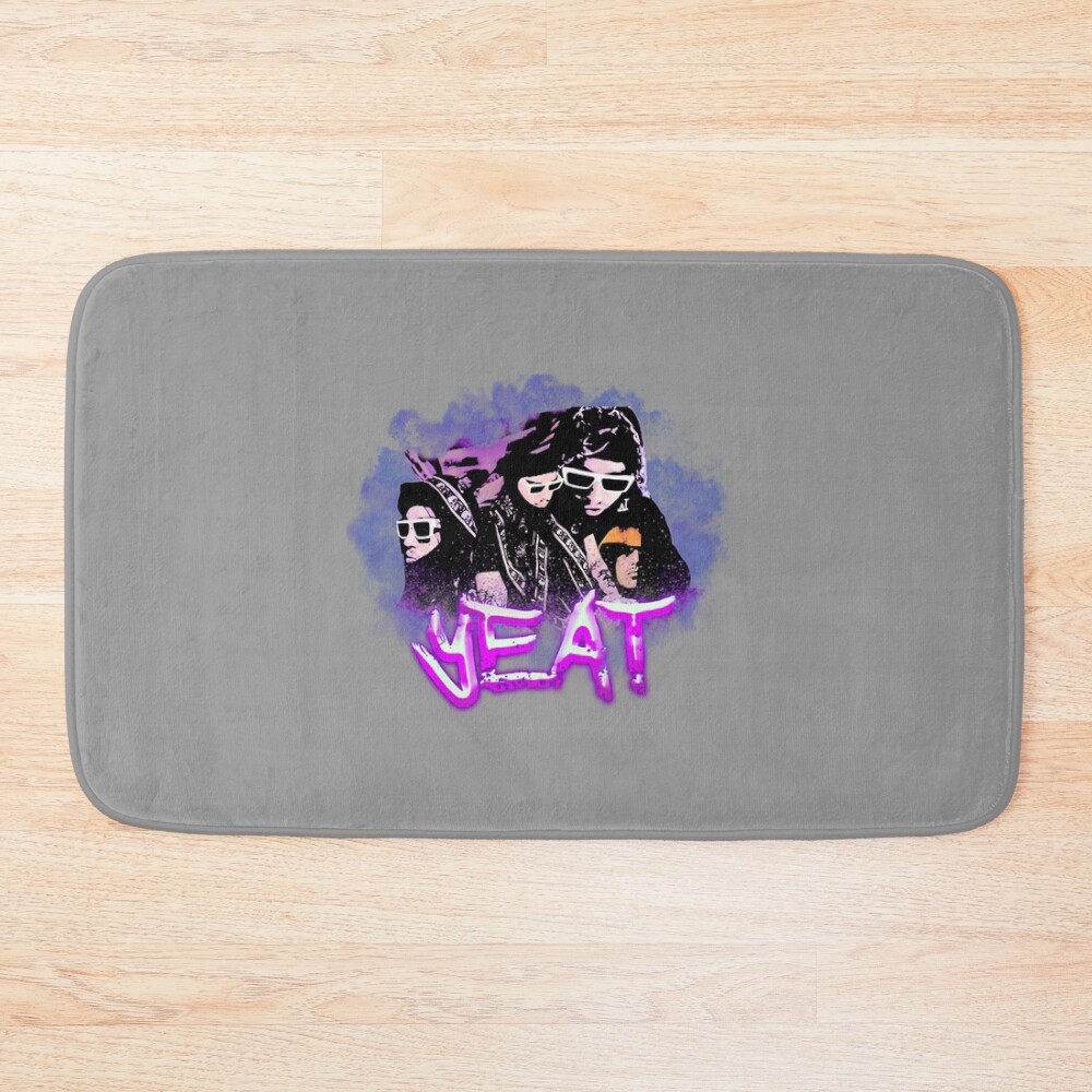 Twizzified Yeat Purple Bath Mat
