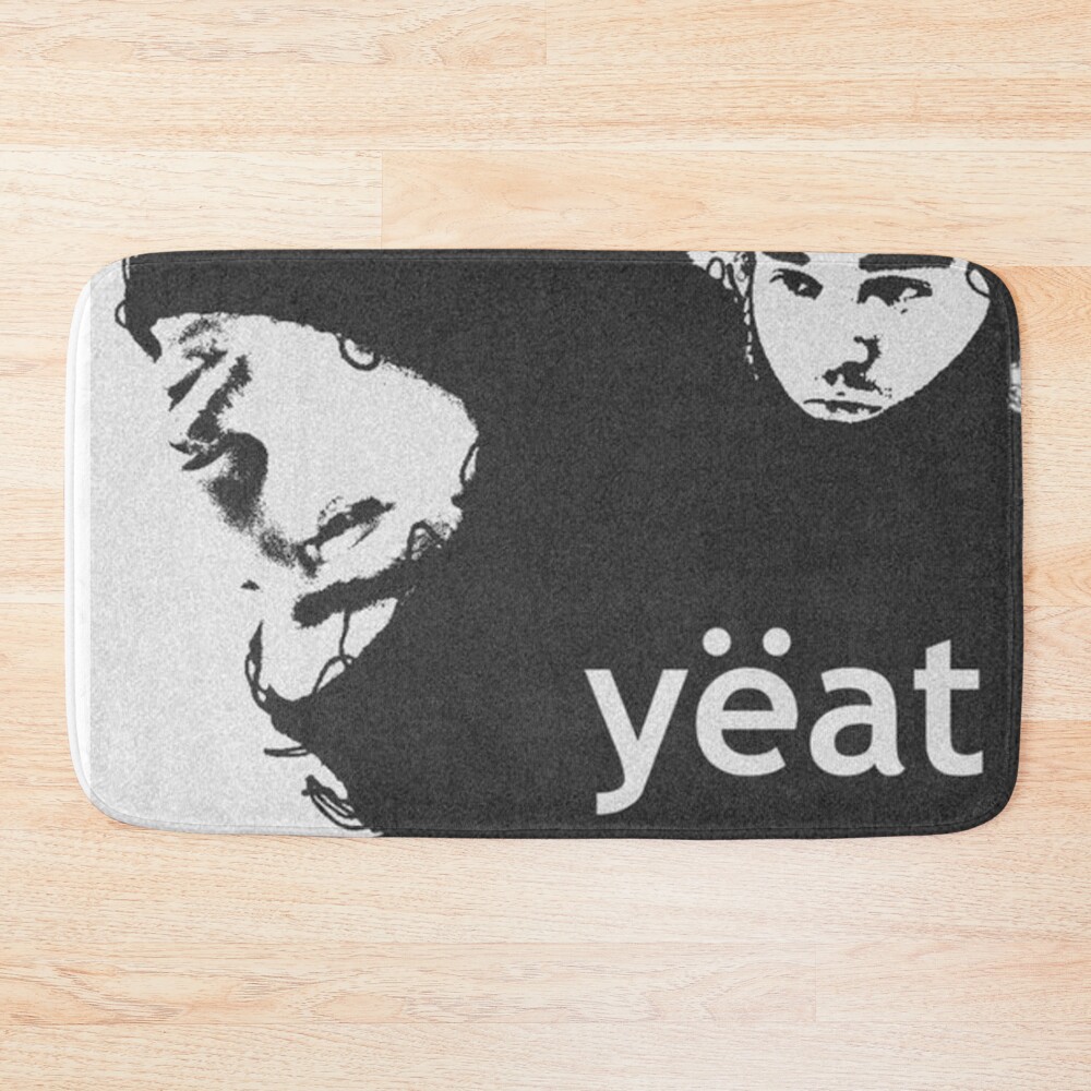 Yeat Rapper Gothic Bath Mat