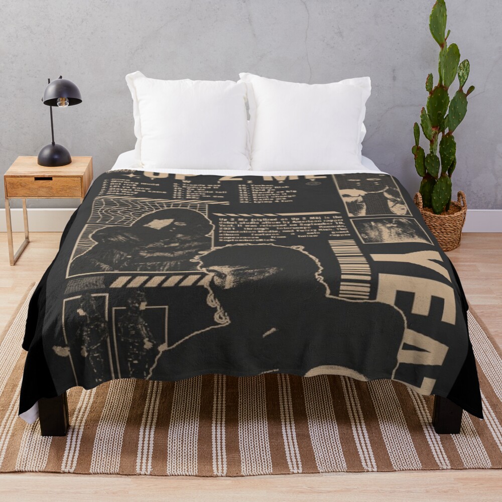 Yeat Album Wallpaper Throw Blanket