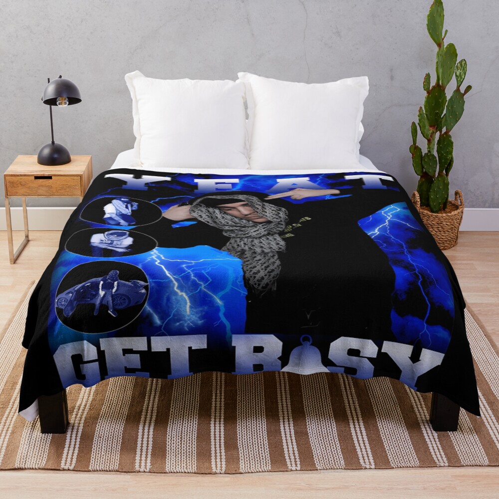 Yeat Rapper Urban Throw Blanket