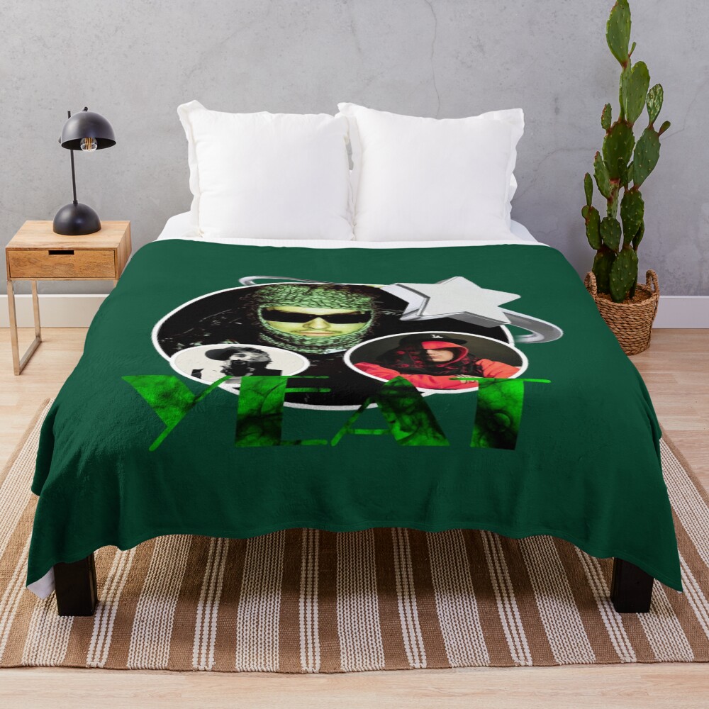 Yeat Rapper Streetwear Throw Blanket