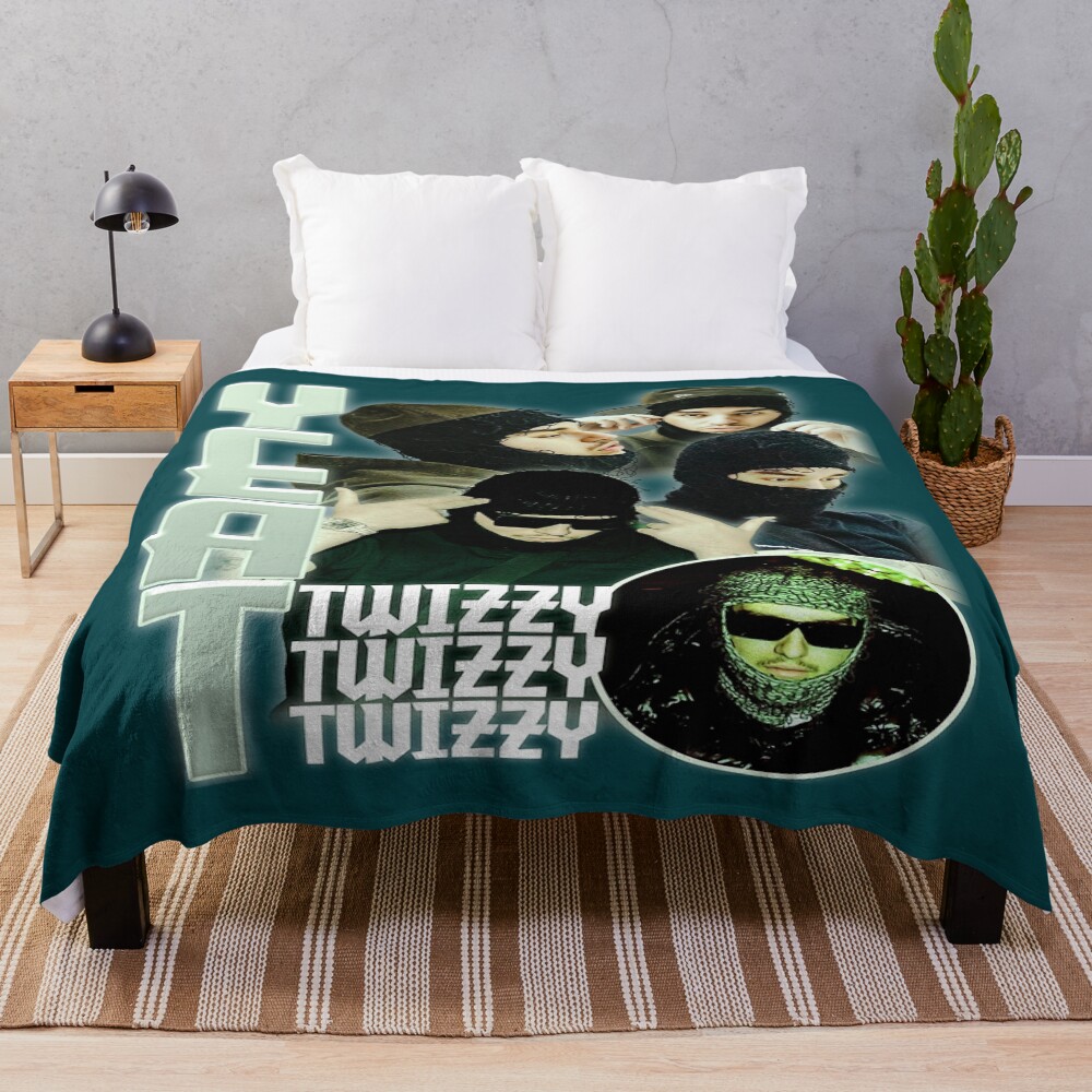 Twizzy Yeat Rapper Throw Blanket