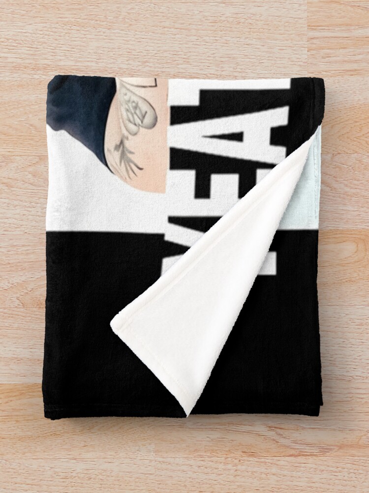 I Paused My Yeat To Be Here Throw Blanket - Image 2