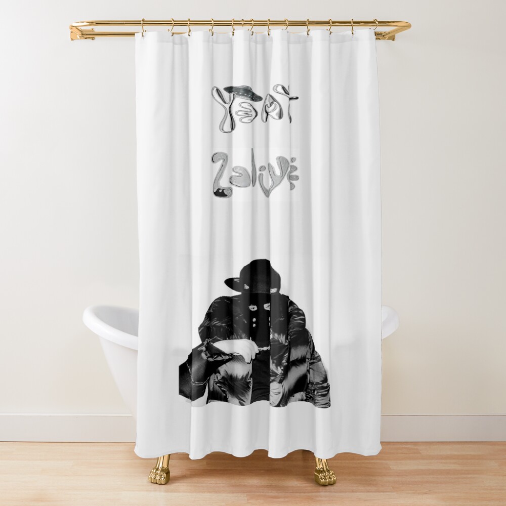 Yeat 2 Alive Underground Rage Aesthetic Design Shower Curtain