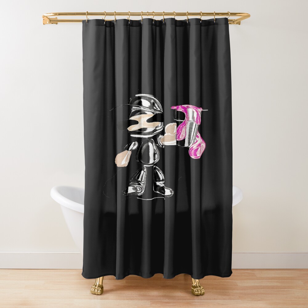 Yeat Luh Crankem Purple Design Sticker Shower Curtain