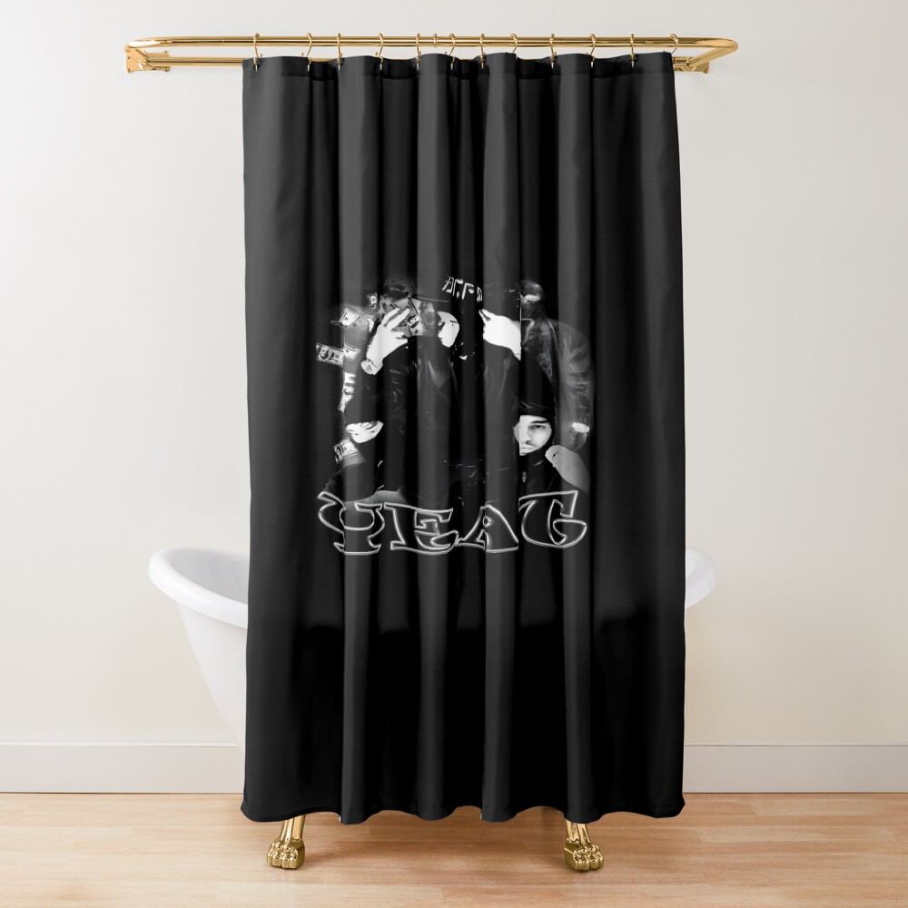 Yeat Rapper Minimalist Shower Curtain