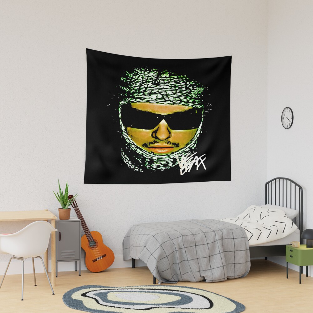 Yeat Rapper Face Tapestry