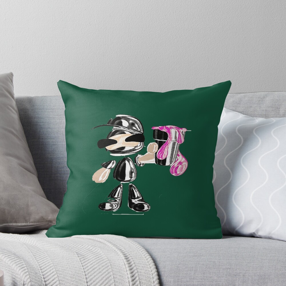 Yeat Luh Crankem Purple Design Throw Pillow